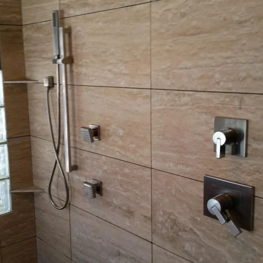 Shower fixture installation for Gas Line Repair in Merrill